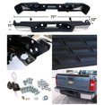 thumbnail image 2 of Spec-D Tuning Rear S/S Bumper Step Black Compatible with 1999-2007 Chevy Silverado 1500 2500 Stepside, 2 of 2