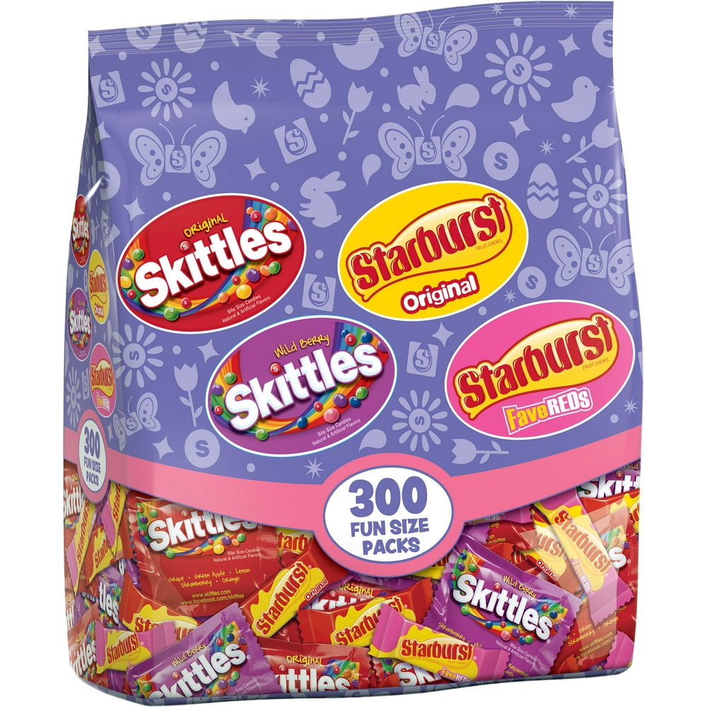 Starburst, Skittles, and Lifesavers Assorted Variety Candy, 120.5 Oz