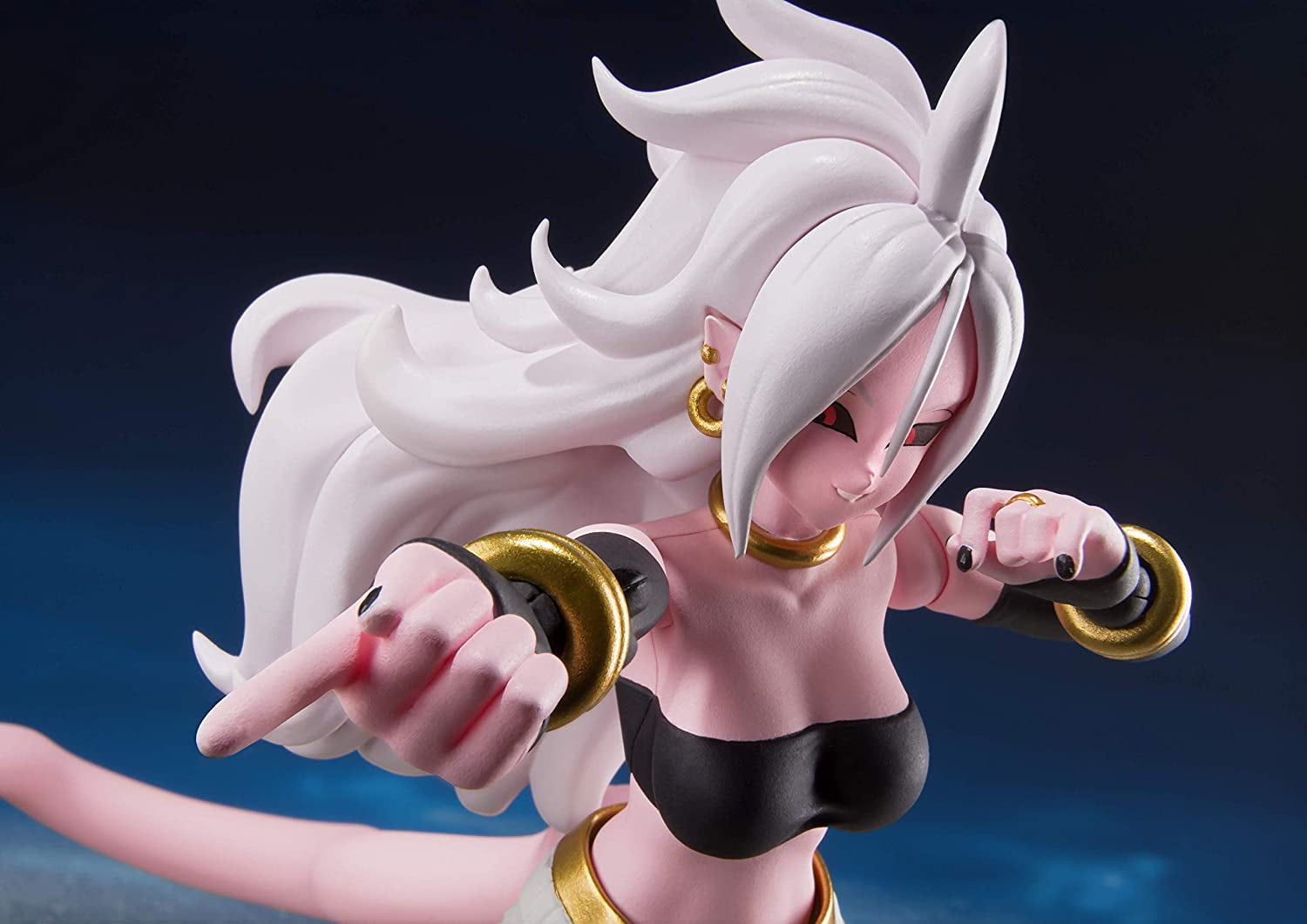 Anime Dragon Ball Z Gals Android NO 21 Majin Buu Lady Ver. PVC Action  Figure Manga Statue Collectible Model Toys Doll Gifts 22CM