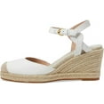 thumbnail image 4 of Cole Haan Cloudfeel Espadrille White Linen/Nat Jute Wedge Heeled Sandals (White Linen/Nat Jute, 9), 4 of 6