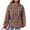 Red, variant on Lmnyox Fall Winter Hoodies for Women Striped Long Sleeve Hooded Pullover Oversized Fashion Sweatshirts with Pocket
