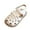 2White, variant on Toddler Girls Sandals Soft Sole Closed Toe Bow Outdoor Beach Dress Shoes Princess Flat Shoes