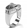 thumbnail image 3 of Anillo Encendedor Para Hombres Joyería Simple Punk Talla 6-13 Moda Fiesta Regalos, 3 of 3