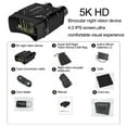 thumbnail image 6 of N016 Night Vision Goggles 4" IPS Screen 5K Ultra High Definition 10X Digital Zoom Infrared WiFi Binoculars, 6 of 8