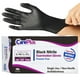 thumbnail image 1 of Guantes para exámenes médicos Care Plus de nitrilo negros, talla L, 1000 unidades, 1 of 9
