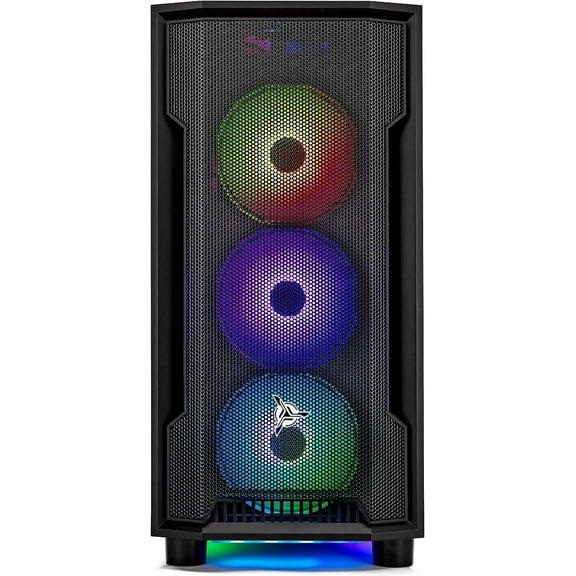 Skytech Shadow Gaming PC Desktop – AMD Ryzen 7 5700X 3.4 GHz, NVIDIA RTX 4060, Windows 11