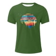 thumbnail image 5 of Mountain Graphic Tees for Men 2026 Summer Casual Short Sleeve Crewneck Hiking Camping T Shirts, 5 of 5