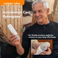 thumbnail image 4 of Eli & Ali Swiper Tube - No-Touch Cream Applicator with Refillable Silicone Cream Dispenser for Sunscreen, Diaper Rash, Tattoo Aftercare, Nipple, Progesterone & More - TSA Friendly - Orange, 1 Pack, 4 of 8