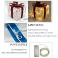 thumbnail image 7 of Christmas Lighted Gift Boxes,Christmas Ornament with Red Ribbons,Topboutique LED Light Up Present Boxes Decorations for Xmas Tree Home Yard Lawn Indoor Outdoor Decor,Warm White,3 Pcs, 7 of 7