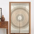 thumbnail image 4 of XMXT Japanese Noren Doorway Room Divider Curtain,Geometric Back Print Restaurant Closet Door Entrance Kitchen Curtains, 34 x 56 inches, 4 of 7