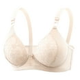 thumbnail image 5 of Lixiuxyad Seamless Underwire Comfortable Full Cup Bra Hot Off The Shelf Bra,Bras for Women Yellow 40, 5 of 5