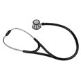 thumbnail image 3 of Stethoscope Professional Stethoscope Black For Children Adults  Auscultation, 3 of 8