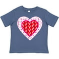 thumbnail image 3 of Inktastic Valentine Red Heart with Dots Boys or Girls Toddler T-Shirt, 3 of 5