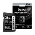 thumbnail image 2 of Tarjeta SD Lexar 256GB UHS-II Silver Pro V60 280MB/s, 2 of 2