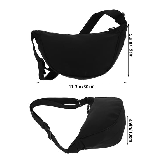Viveous Women's Lightweight Nylon Crossbody Bag Stylish Everyday Shoulder Handbag for Women with Multiple Compartments