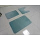 thumbnail image 2 of 2025 Bathroom Rugs Memory Foam Bath Mat Set For Bathroom, Non Slip Absorbent Velvet - Fast Drying –bathroom Rug And Contour Rug Set 3 Piece - Sky Blue, 2 of 4