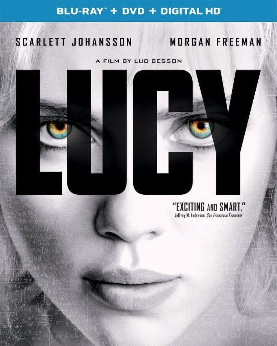 Lucy 4K Ultra HD Blu-ray Digital Copy - Action Thriller Starring