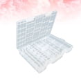 thumbnail image 2 of CIMAXIC Multifunctional Clear Portable Hard Plastic Battery Storage Case Battery Holder Battery Storage Box for 8 x Batteries - Large Size,9.96"X6.5"X1.42", 2 of 4