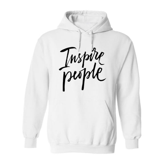 Inspire People. Hoodie Women -Image by Shutterstock, Female Medium