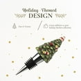thumbnail image 3 of Spode Christmas Tree Tree Figural Bottle Stopper - Beverage & Wine Stopper, Ideal Christmas Home Décor, Holiday Wine Tools & Christmas Gift for Wine Lovers - Decorative & Reusable Bottle Stopper, 3 of 7