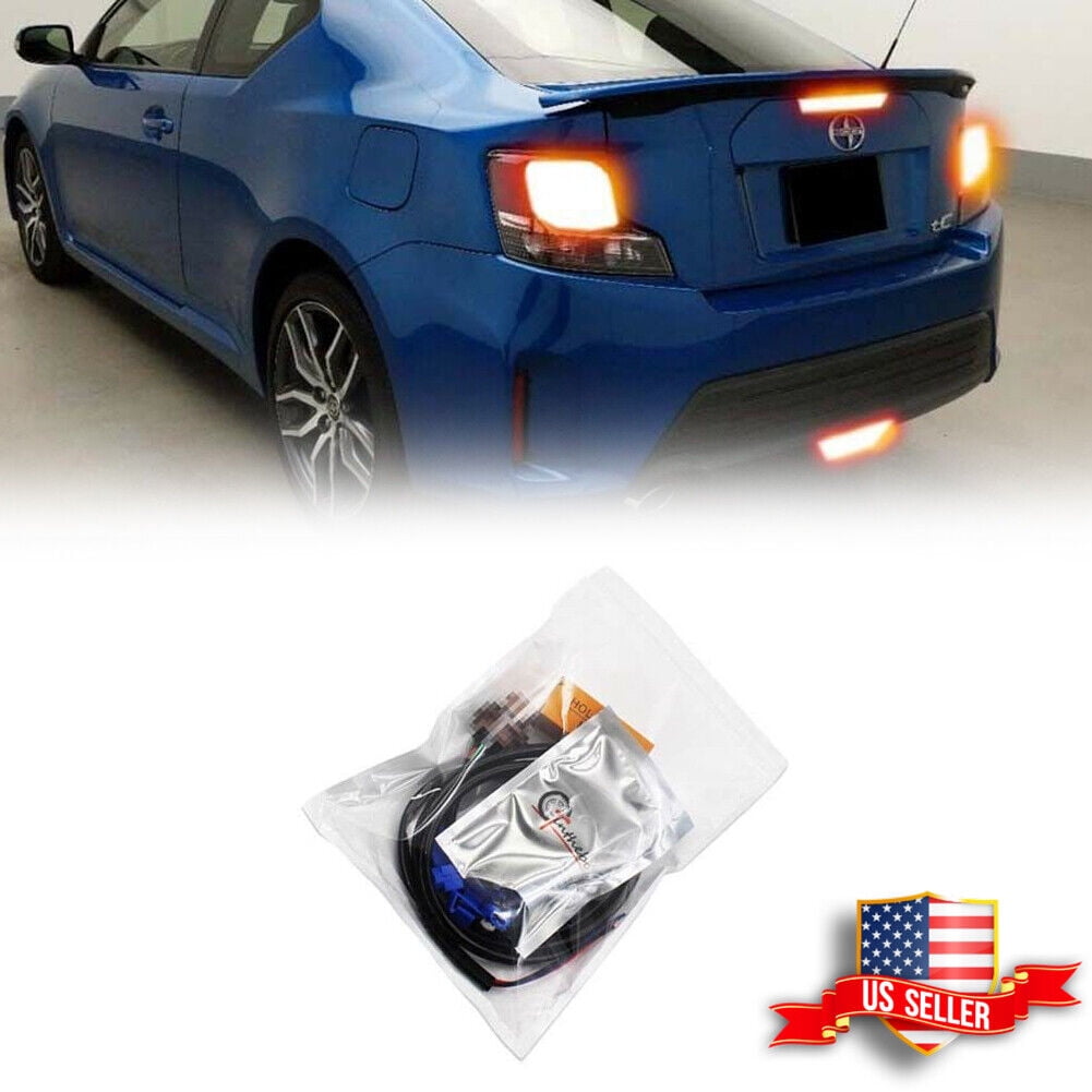 GTINTHBOX Set Strobe Flashing LED Rear Fog Brake Light Conversion Kit