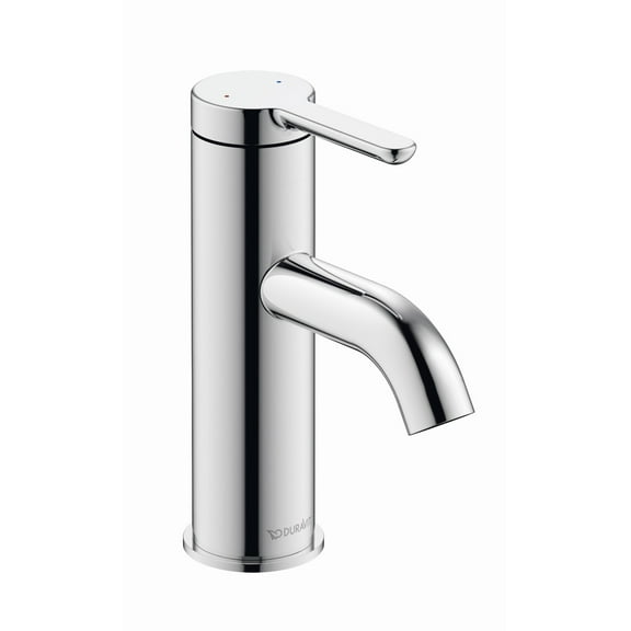 Duravit C11010-NO DRAIN Brass Chrome 6 1/8" Bathroom Sink Faucet
