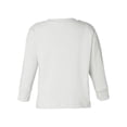 thumbnail image 2 of Rabbit Skins Camiseta de Manga Larga para Niños Pequeños Blanco 4T, 2 of 2
