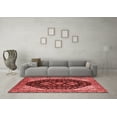 thumbnail image 3 of Ahgly Company Indoor Rectangle Oriental Red Industrial Area Rugs, 6' x 9', 3 of 4