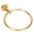 thumbnail image 4 of Towel Ring, Round Towel Holder Modern  For Balcony Gold, 4 of 8