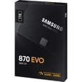 thumbnail image 4 of Samsung 870 EVO MZ-77E1T0BW 1 TB Solid State Drive, 2.5" Internal, SATA (SATA/600), Black, 4 of 10