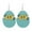 Multicolor-0D-home supplies, variant on Home Easter Day Faux Leather Earrings Eggs Print Dainty Trendy Women Jewelry Drop Dangle Earrings 7cm Holiday Gift Home Needs