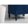 thumbnail image 5 of 30 inch single bathroom vanity in blue, 5 of 8