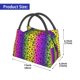 thumbnail image 2 of Fotbe Animal Paw Rainbow Bolsa Térmica Portátil con Estampado, Bolsa de Entrega de Alimentos Aislada, Bolsa Reutilizable de Gran Capacidad para Comidas y Supermercado, 2 of 6