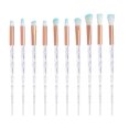thumbnail image 3 of Transparent Glittery Handle Eye Brush Set, Cosmetic Tool, Professional For Makeup Lovers Professional Makeup Artist ANGGREK Otros, 3 of 8