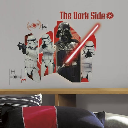 RoomMates Star Wars Classic Darth Vader & Stormtroopers Peel and Stick Wall Graphic