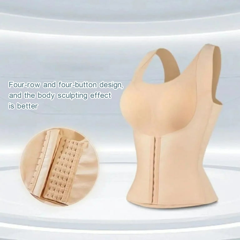 Biplut Women Bra Wide Shoulder Straps U-neck Shockproof Back Support Tummy  Control Sports Bra Female Clothing 