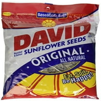 DAVID Roasted and Salted Sunflower Seeds, Original Flavor, 14.5oz.