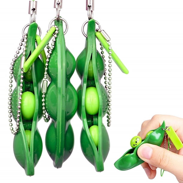 Juego de 3 piezas de juguetes para aliviar el estrés, red de punto, juguetes para niños y adultos