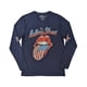 thumbnail image 1 of The Rolling Stones - Camiseta US Tour '78 de Manga Larga para Adultos Unisex (Azul Marino), 1 of 2