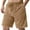 Brown, variant on Bcfgryg Men's Summer Fashion Loose Casual Sports Beach Five Shorts Men's Shorts For Swimming Black L