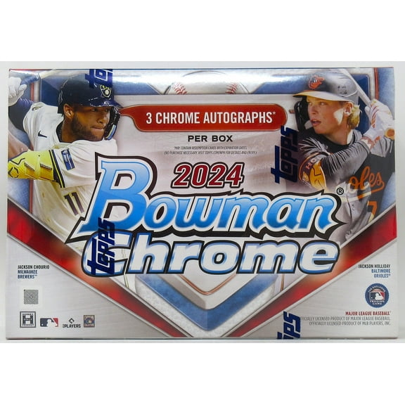 2024 Bowman Chrome Baseball Choice Box (HTA) (1/3) (3 Autos)