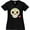 AB-Black, variant on Inktastic DÃ­a De Los Muertos Skull with Flower Women's Plus Size V-Neck T-Shirt