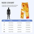 thumbnail image 4 of Sikiie Autumn Maple Leaves Pajama Pants Men, PJ Bottoms, Sleep & Lounge Pants-X-Large, 4 of 6
