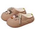 thumbnail image 2 of Con Forro Cálido Zapatos Casa Dibujos Animados Informales Puntera Lindas Nube Antideslizantes Cómodas Impermeables para Y Adultos, 2 of 9