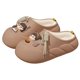 thumbnail image 2 of Forradas Calientes Zapatos Envoltura Punta Casual No Slip Impermeable para Interiores Al Aire Libre, 2 of 9