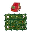 thumbnail image 2 of Pistas de rompecabezas Juego de rompecabezas Pista Vehículo de juguete Pista de juguete Montessori Bloques de construcción Un rompecabezas de 12 piezas, 2 of 9