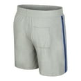 thumbnail image 3 of Men's Colosseum Gray Kansas Jayhawks Mac Shorts, 3 of 3