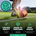 thumbnail image 3 of Calcetines de fútbol LUX Sports Dual Grip antideslizantes y cómodos, 3 of 7