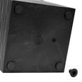 thumbnail image 3 of Tierra Verde 13in W x 26in H Citadel Horizon Large Recycled Self-Watering Indoor/Outdoor Column Planter in Black, 3 of 5