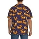 thumbnail image 3 of Fotbe Stars and Fox Cute Camisa Estampada de Manga Corta para Hombre, Casual de Verano, Estilo Playero, Sin Arrugas-Medium, 3 of 5